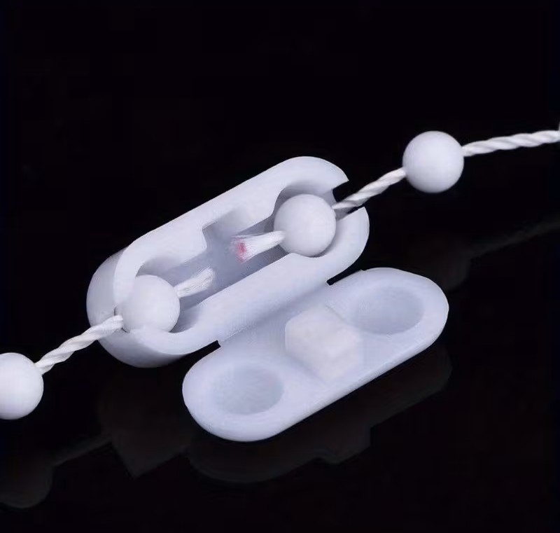 Conectori ALB imbinare snur pentru rolete textile